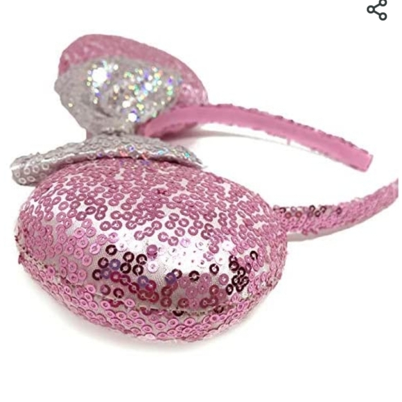 2 New MINNIE MOUSE UNICORN bow HEADBANDS hats - Picture 3 of 13